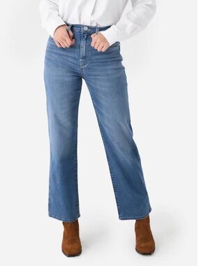 Frame Denim Le Jane Ankle Crop Jeans High Rise Size 30
